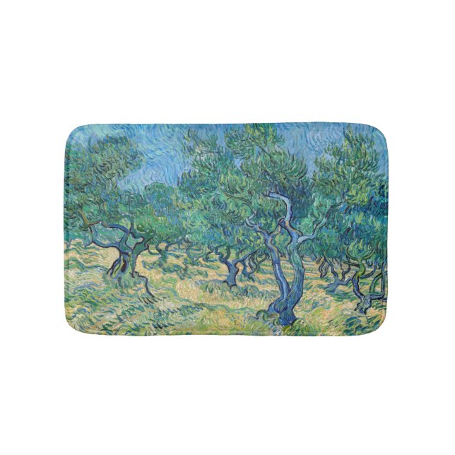 Vincent van Gogh - Olive Grove Badrumsmatta (Framsidan)