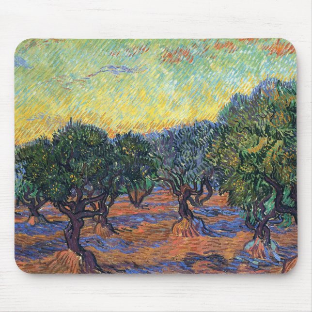 Vincent Van Gogh Olive Grove Impressionism Art Musmatta (Framsidan)