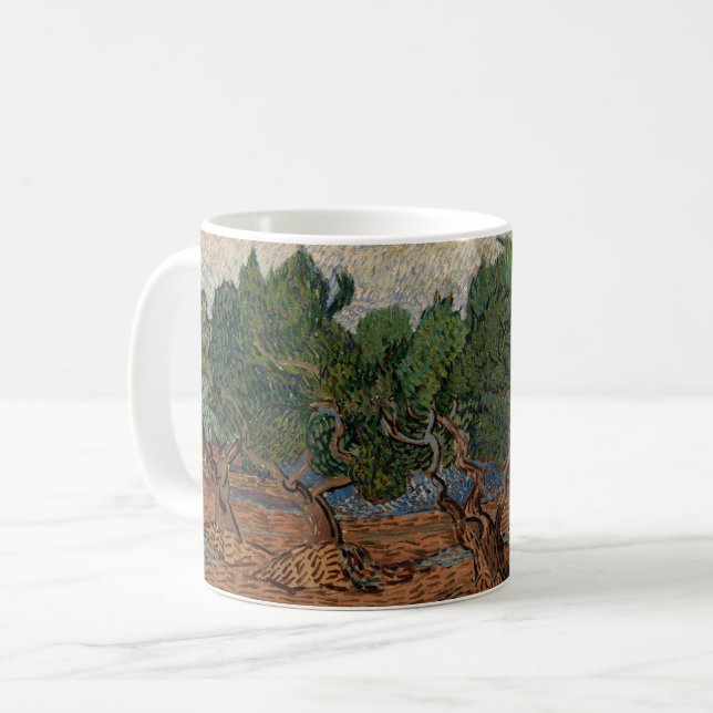 Vincent van Gogh - Olive Grove Kaffemugg (Framsida vänster)