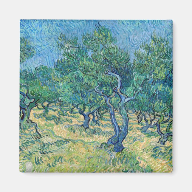 Vincent van Gogh - Olive Grove Magnet (Framsidan)
