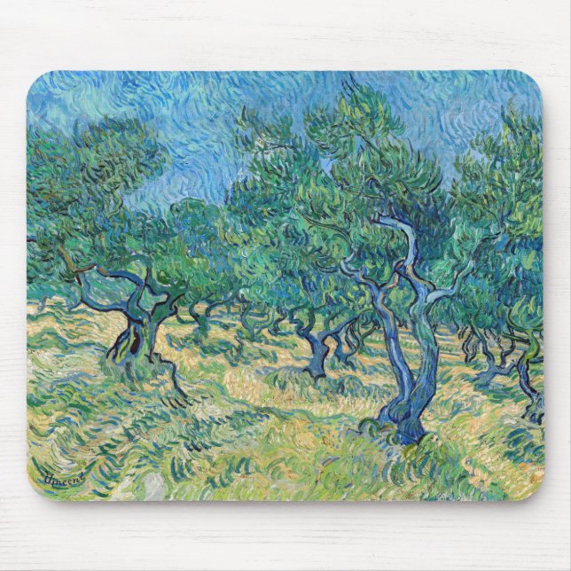 Vincent van Gogh - Olive Grove Musmatta (Framsidan)