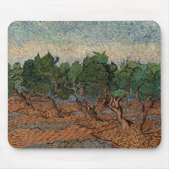Vincent van Gogh - Olive Grove Musmatta (Framsidan)