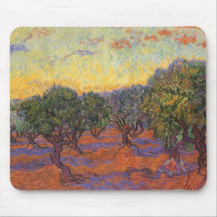 Vincent van Gogh - Olive Grove, Orange Himmel Musmatta