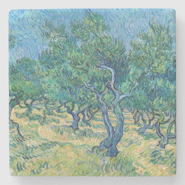 Vincent van Gogh - Olive Grove Stenunderlägg (Framsidan)