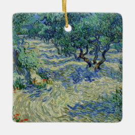 Vincent van Gogh - Olive Orchard Julgransprydnad Keramik