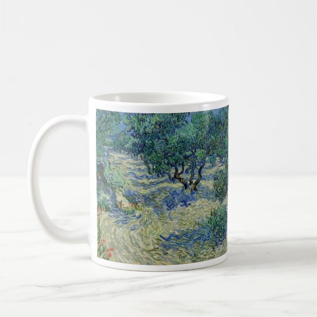 Vincent van Gogh - Olive Orchard Kaffemugg (Vänster)