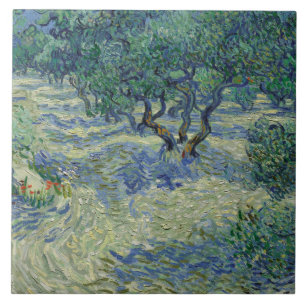 Vincent van Gogh - Olive Orchard Kakelplatta