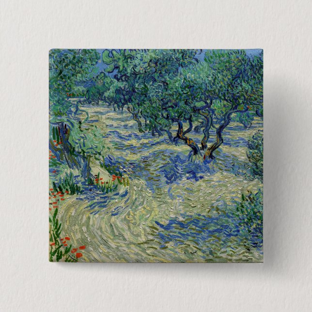 Vincent van Gogh - Olive Orchard Knapp (Framsida)