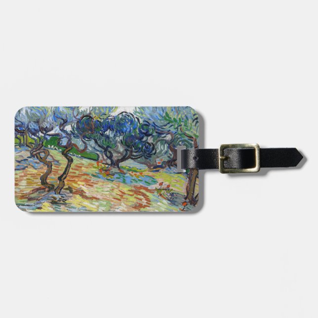 Vincent van Gogh - Olive Träd: Bright blå himmel Bagagebricka (Horisontell Framsida)
