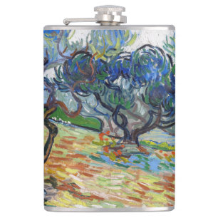 Vincent van Gogh - Olive Träd: Bright blå himmel Fickplunta