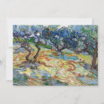 Vincent van Gogh - Olive Träd: Bright blå himmel Inbjudningar<br><div class="desc">Olive Träd: Bright blå himmel - Vincent van Gogh,  1889</div>