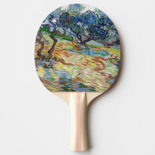 Vincent van Gogh - Olive Träd: Bright blå himmel Pingisracket