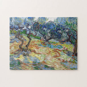 Vincent van Gogh - Olive Träd: Bright blå himmel Pussel