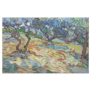 Vincent van Gogh - Olive Träd: Bright blå himmel Tyg