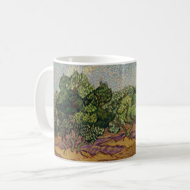 Vincent van Gogh - Olive Träd Kaffemugg (Framsida vänster)