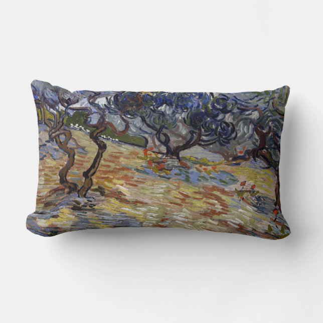Vincent van Gogh Olive Träd Lumbarkudde (Framsida)