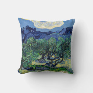 Vincent van Gogh - Olive Träd med Alpelare Kudde