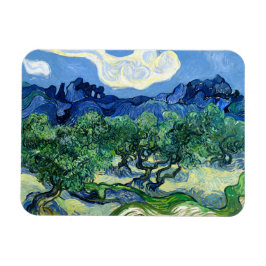 Vincent Van Gogh, Olive Träd med Alpelarna Magnet