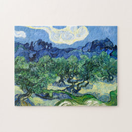 Vincent Van Gogh, Olive Träd med Alpelarna Pussel