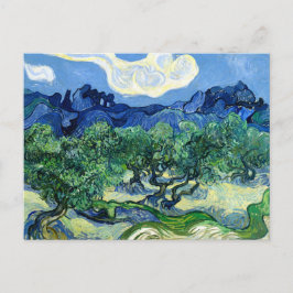 Vincent Van Gogh, Olive Träd med Alpelarna Vykort