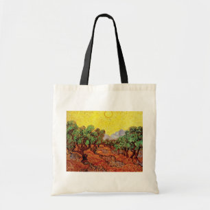 Vincent Van Gogh - Olive Träd med Gult Himlar Tygkasse