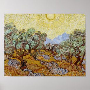 Vincent van Gogh - Olive Träd Poster