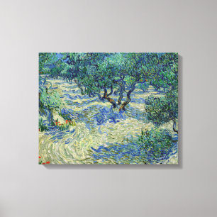 Vincent van Gogh - Olivlund Canvastryck