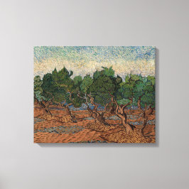 Vincent van Gogh - Olivlund Canvastryck