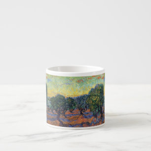 Vincent Van Gogh Olivlund Impressionism Konst Espressomugg