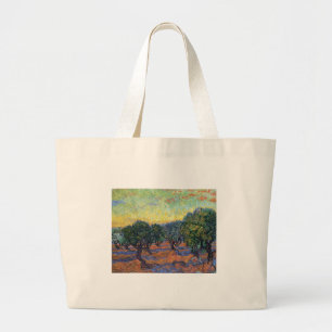 Vincent Van Gogh Olivlund Impressionism Konst Jumbo Tygkasse