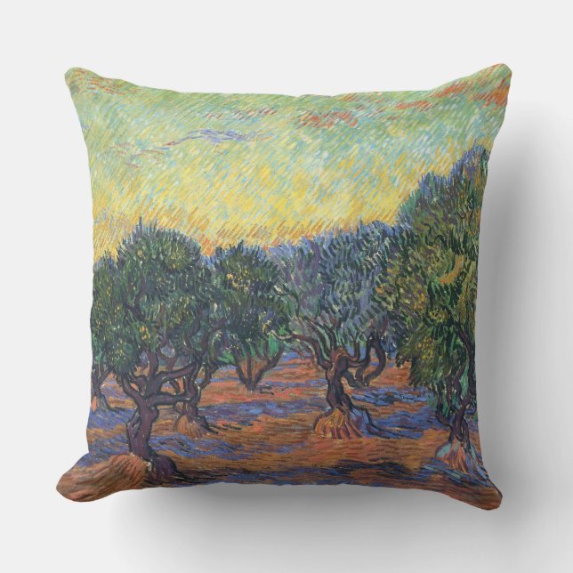 Vincent Van Gogh Olivlund Impressionism Konst Kudde (Framsida)
