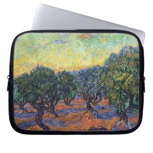 Vincent Van Gogh Olivlund Impressionism Konst Laptop Fodral