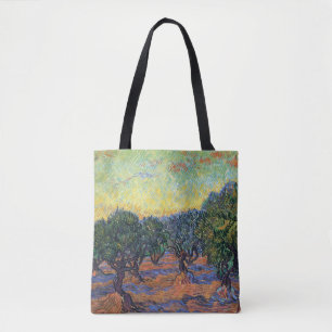 Vincent Van Gogh Olivlund Impressionism Konst Tygkasse