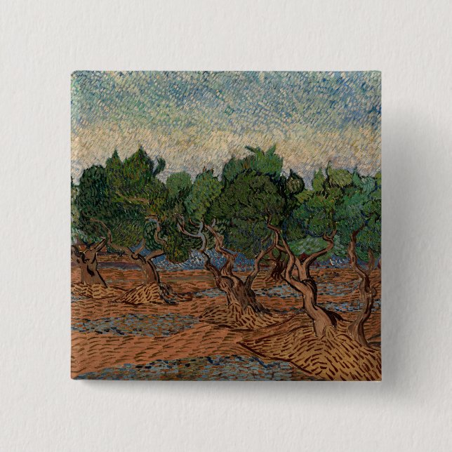 Vincent van Gogh - Olivlund Knapp (Framsida)