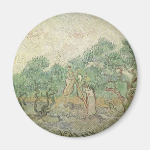 Vincent van Gogh - Olivskörd Magnet