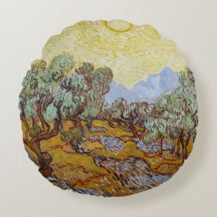 Vincent Van Gogh olivträd, 1889 Rund Kudde