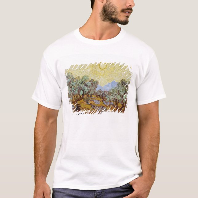 Vincent Van Gogh | olivträd, 1889 T-shirt (Framsida)