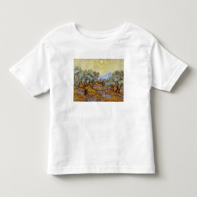 Vincent Van Gogh | olivträd, 1889 Tee Shirt (Framsida)