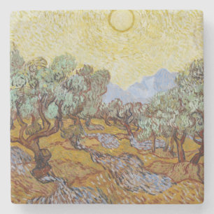 Vincent Van Gogh olivträd, 1889 Underlägg Sten