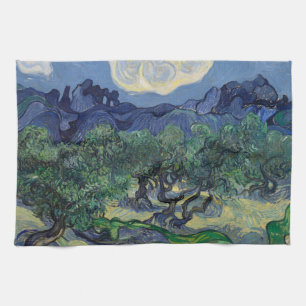 Vincent van Gogh - Olivträd, Alpillesbergen Kökshandduk