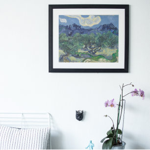 Vincent van Gogh - Olivträd, Alpillesbergen Poster