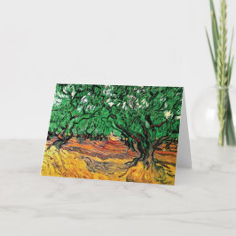 Vincent Van Gogh - Olivträd Konsttryck Kort