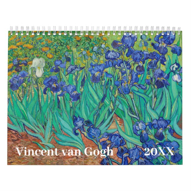 Vincent van Gogh Oljemålningar Kalender (Omslag)