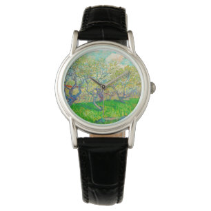 Vincent van Gogh Orchard i Blommar Armbandsur