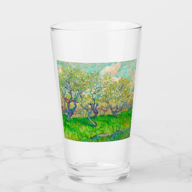 Vincent van Gogh Orchard i Blommar Glaskopp (Framsida)