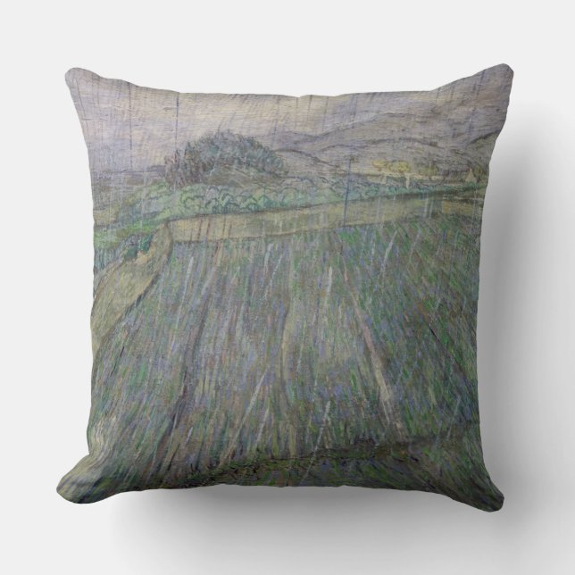 Vincent van Gogh | Oväntad storm Kudde (Framsida)