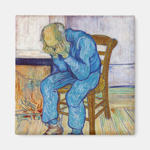 Vincent van Gogh - på Eternitets Grind Magnet
