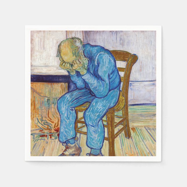 Vincent van Gogh - på Eternitets Grind Pappersservett (Framsidan)