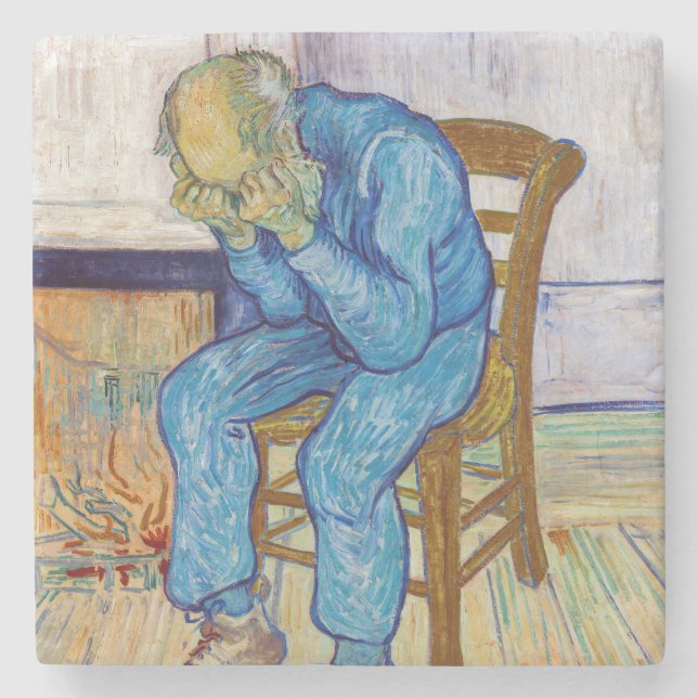 Vincent van Gogh - på Eternitets Grind Stenunderlägg (Framsidan)