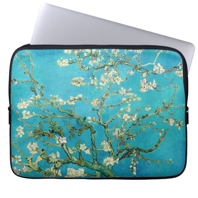 Vincent Van Gogh painting Almond Blossoms Laptop Fodral (Framsidan)